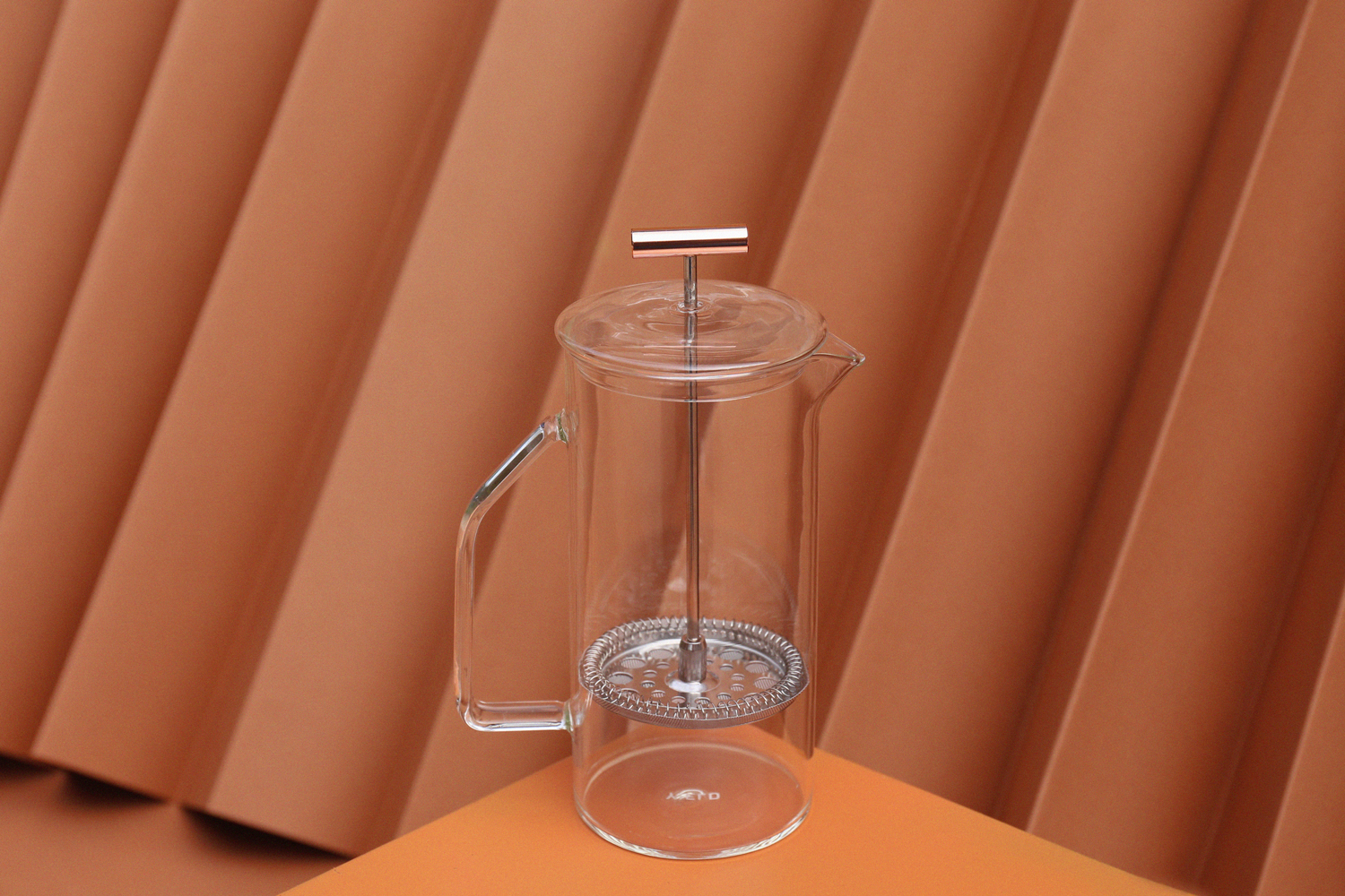 Blue Glass French Press, 850 mL by YIELD